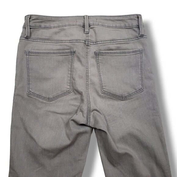 Athleta Sculptek Skinny Jeans Womens 4 Gray Mid Rise - Picture 4 of 8